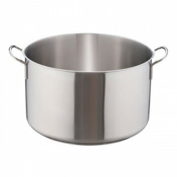 遠藤商事　Murano（ムラノ）　インダクション　18-8　半寸胴鍋　（蓋無）　45cm　AHVA308