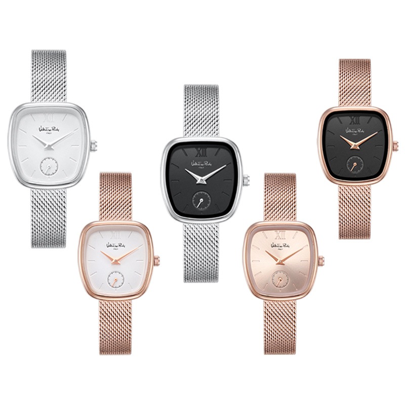 VR2592B woman square metal watch