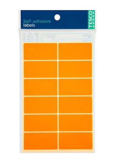 国産】 TCL-1020 Tesco その他 Colour 100pcs 64mm x 32 Labels Self