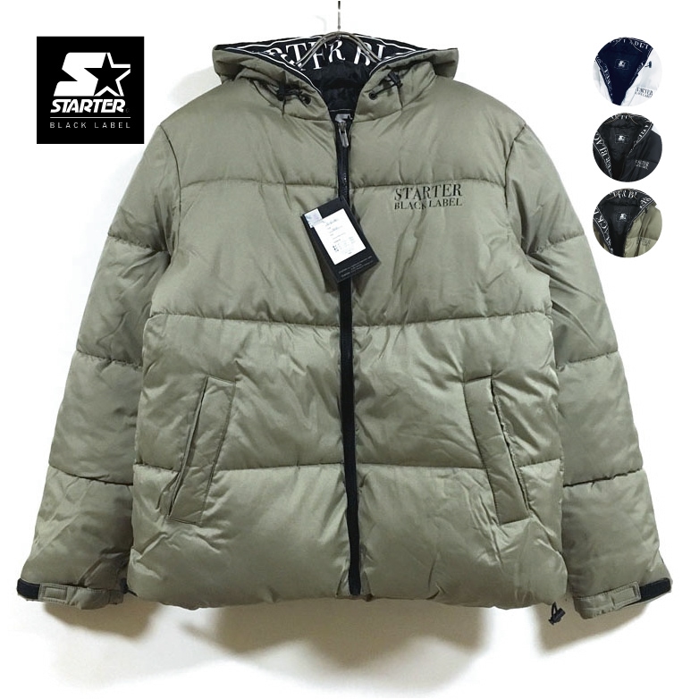 STARTER BLACK LABEL スターターブラックレーベル ファイバー 中綿 フーディー ブルゾン 長袖 ST136 メンズ 送料無料