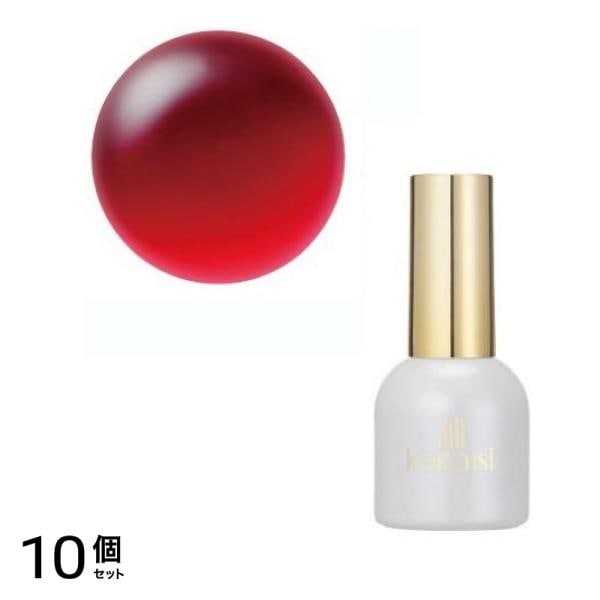 KOKOIST ココイスト カラードベース&ビルダージェル CB-237 ロッソレッドグラス 15mL 10個セット