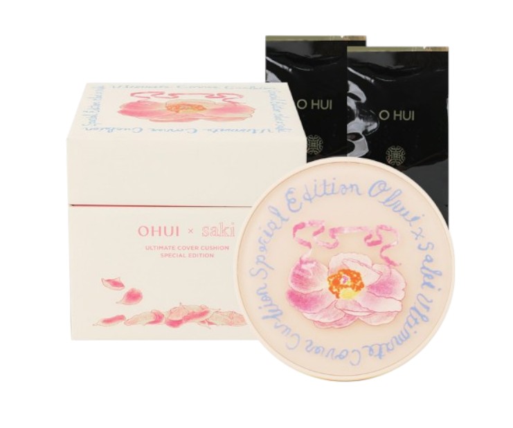 アルティメットカバー リフティングクッション フラワーエディション (01 ミルクベージュ) + 2個リフィル