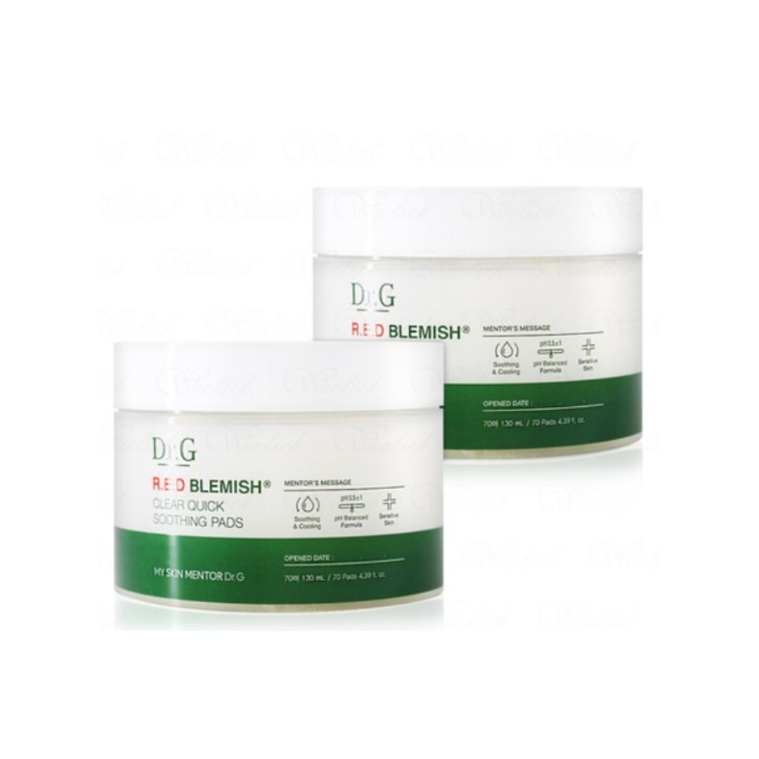 1+1ドクタージー ドクタージー レッドブレミッシュ クリアクイックスージングパック 70枚