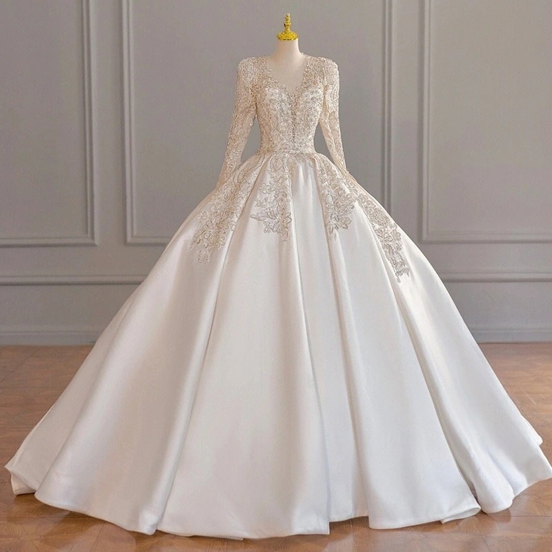 ワンピースドレスドレスパーティードレス ワンピース 高級感 2025 ドレス韓国ファッション 結婚式 気質 結婚式ワンピース 花嫁ロングドレス