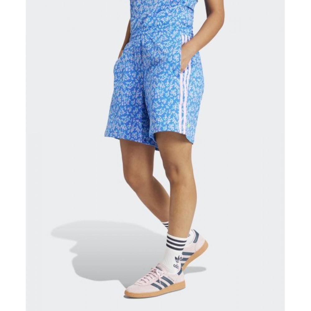 アディダスクセニアシュナイダーグラフィックショーツ-ブルー/IU2508