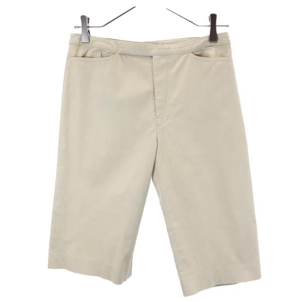 日本製 チノショートパンツ ベージュ レディース