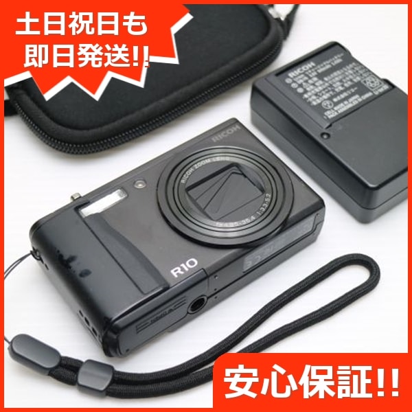 美品 RICOH R10 ブラック RICOH デジカメ 38