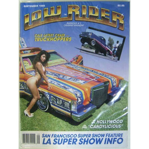 US版 ローライダーマガジン1989年9月号Vintage Lowrider Magazine USASeptember 1989 絶版 ビンテージ 輸入雑誌 自動車雑誌 カーマガジン カスタ
