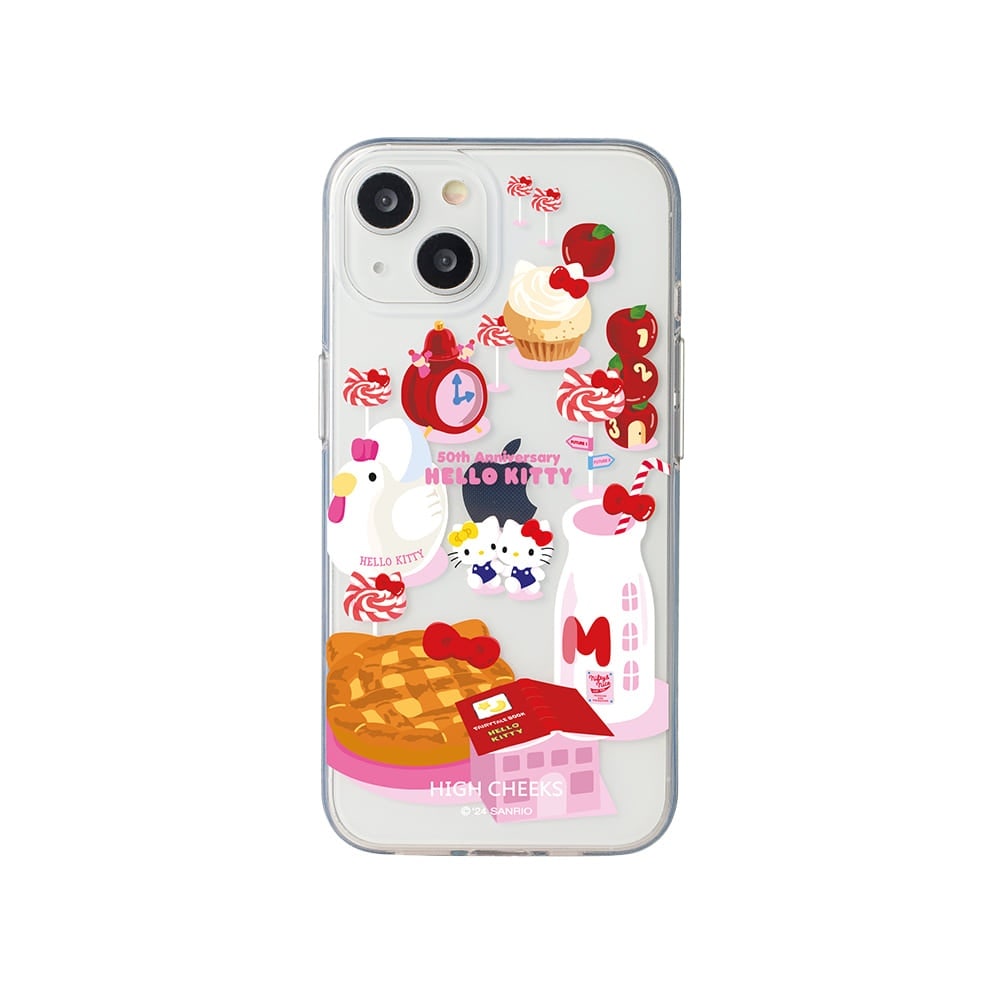 HIGH CHEEKS 韓国 50TH Hello Kitty like Future Clear Case_HC2434CP001Oスマホケース