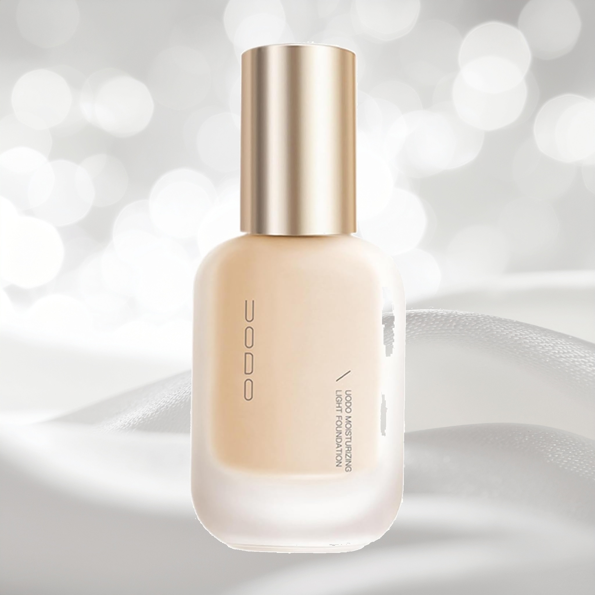 UODOリキッドファンデーション 艶肌 ファンデーション ファンデーション カバー力高い 保湿ファンデーション (W03)