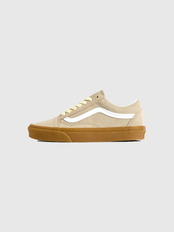 VANS ヴァンズ バンズ スエード ガム アルミニウム ガムソール ベージュ VN000D6W1O3 VANS バンズ Old Skool スニーカー