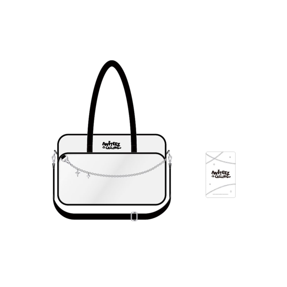 ATEEZ X ANITEEZ / ANITEEZ IN THE CALLING MD / 15 PVC POCKET SHOULDER BAG