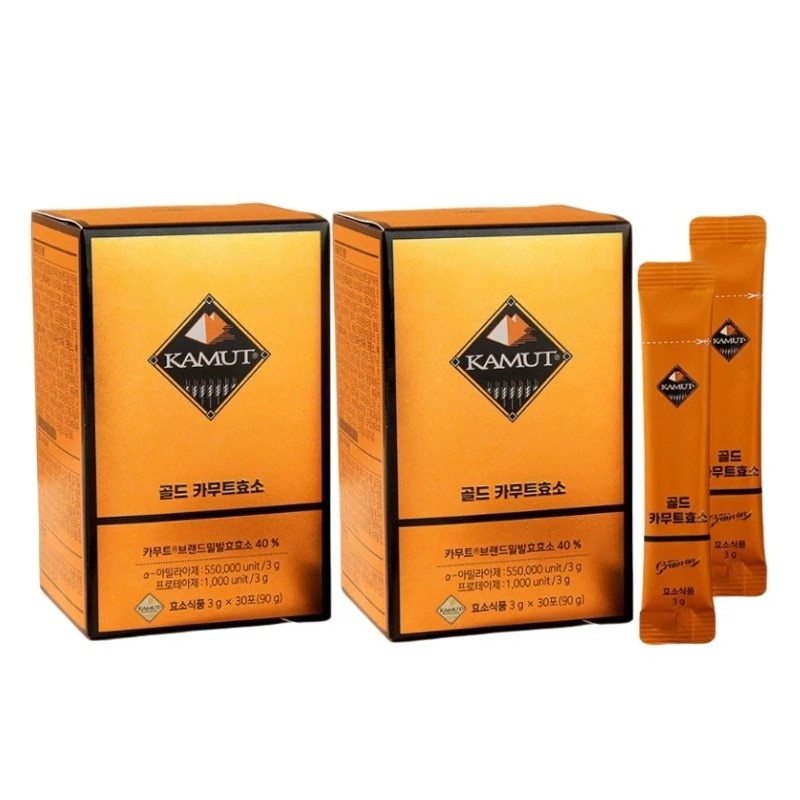 【1+1】ゴールドカムート酵素, 3g x30包 /GOLD KAMUT/韓国インナーケア