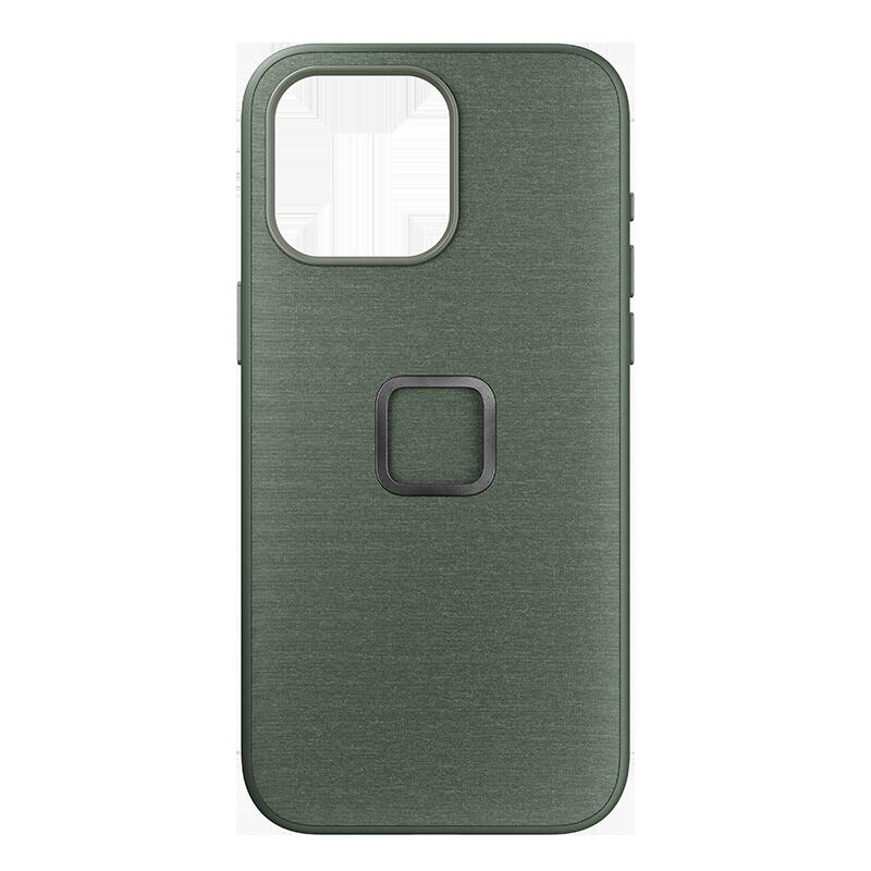 【ネコポス便配送】ピークデザイン(peak design) エブリデイ ケース iPhone 15 Pro Max V2 セージ　M-MC-BL-SG-2