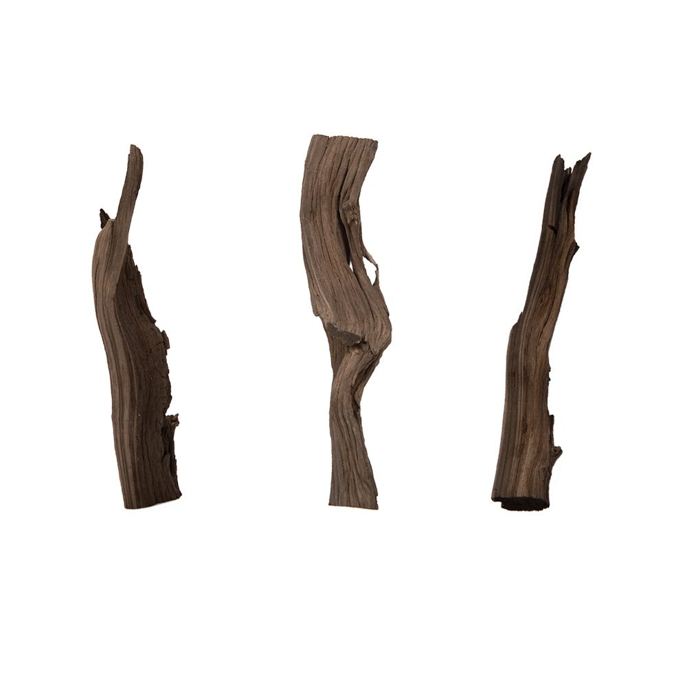 形状お任せ　煮込み済み　ゴーストウッド　Ｓサイズ（約２５ー４０ｃｍ）　３本　レイアウト素材　流木　ＣＲＣ21―10―20―30―00