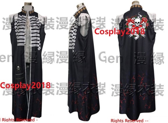 LK330 コスプレ衣装 聖飢魔II ルーク篁三世参謀 上着 修正カスタム版 8,030円