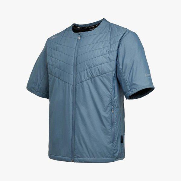 男性半袖パディングカバーアップ2.0ランニングジャケットPR3MJ24F531 GJA