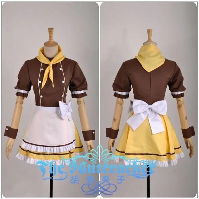 ラブライブlovelive! 小泉花陽 こいずみはなよ COCO S喫茶店 ココス喫茶店 メード服 コスプレ衣装 仮装イベント アニメ パーティー