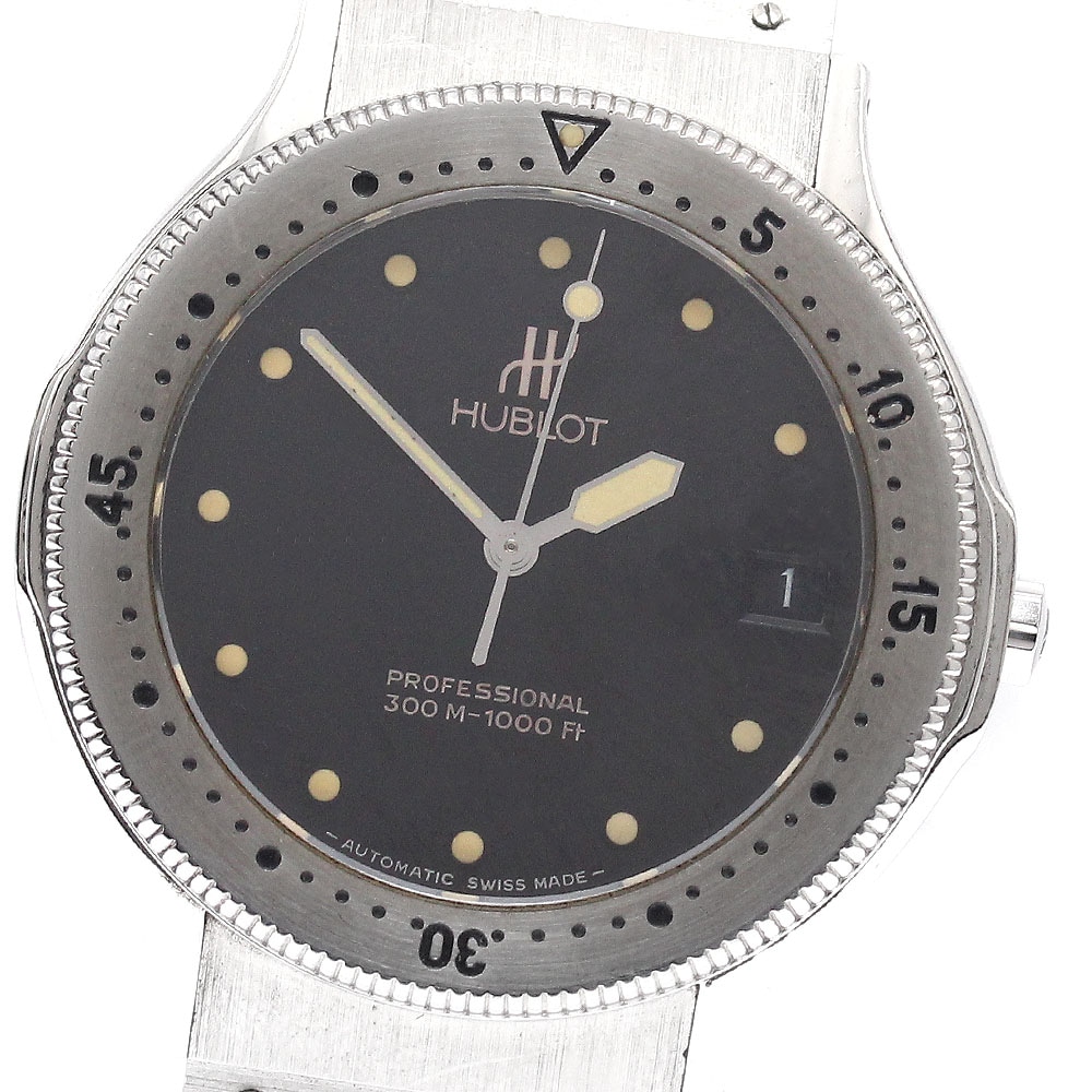 ウブロ HUBLOT 1550.127.1 プロフェッショナル デイト 自動巻き メンズ _937440【中古】