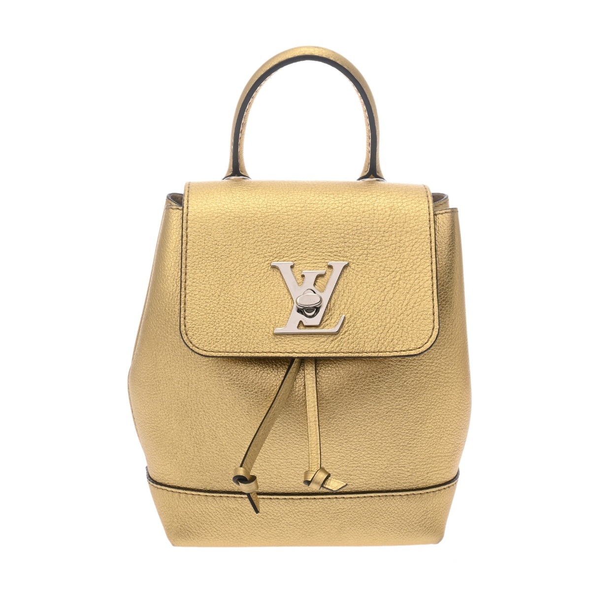 ロックミー バックパック ミニ ゴールド M54575 レディース レザー リュック・デイパック Aランク 中古 銀蔵 108,901円