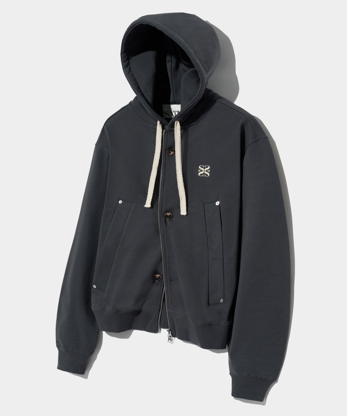 [12カラー] NEW Teo Cotton All Day Hood Zip-up -(WS/M/L/XL)