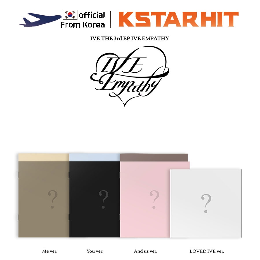 (+STARSHIP 特典/ 4種セット) IVE - IVE EMPATHY (3rd EPアルバム)(Standard+Limited)