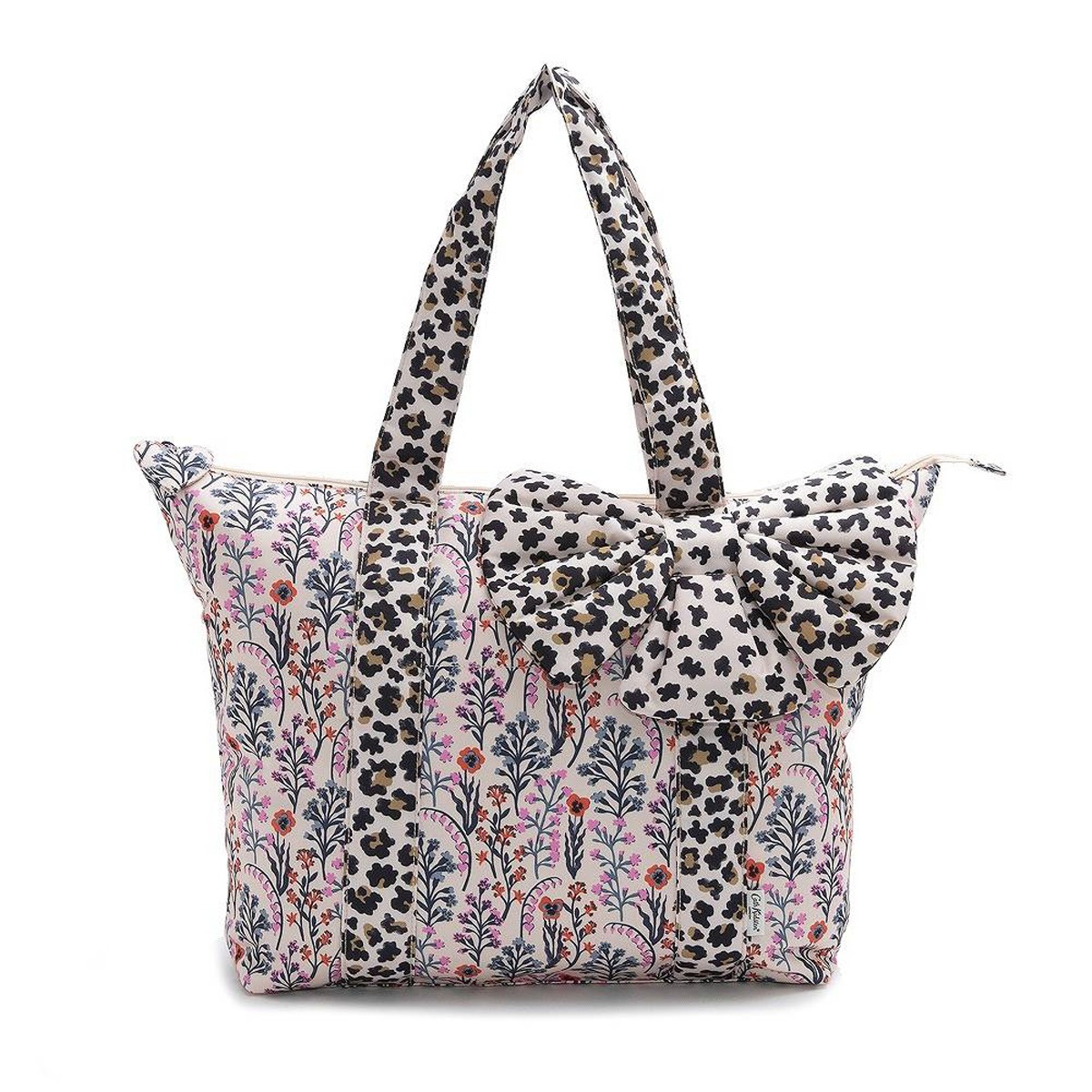 トートバッグ 1064322 106389918648102 BOW SLOUCH PEACH PAPER PANSIES SMALL レディース ライトピンク系+マルチカラー