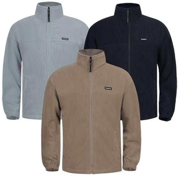 セミオーバーフィットフリースボア裏地フリースジャケットジャンパー