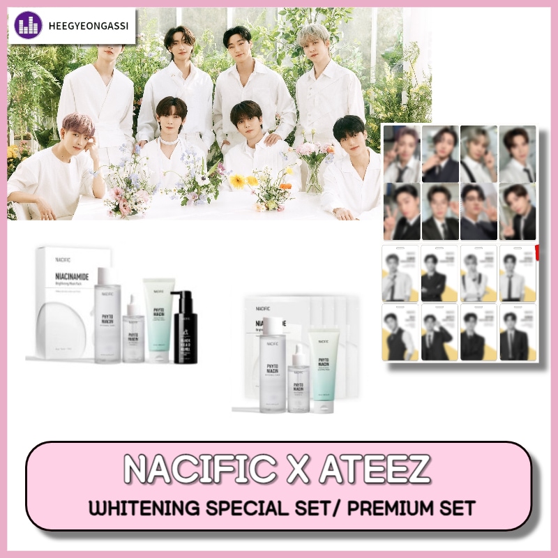 NACIFIC x ATEEZ [ WHITENING SPECIAL SET/ PREMIUM SET ]