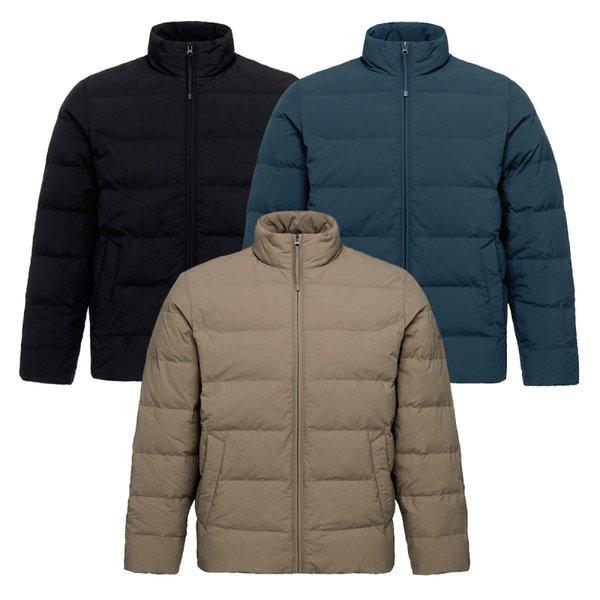 男性レジャー登山ダウンジャケットロッジキルティングハイネックグースダウンジャケット1 1BYPAWU040