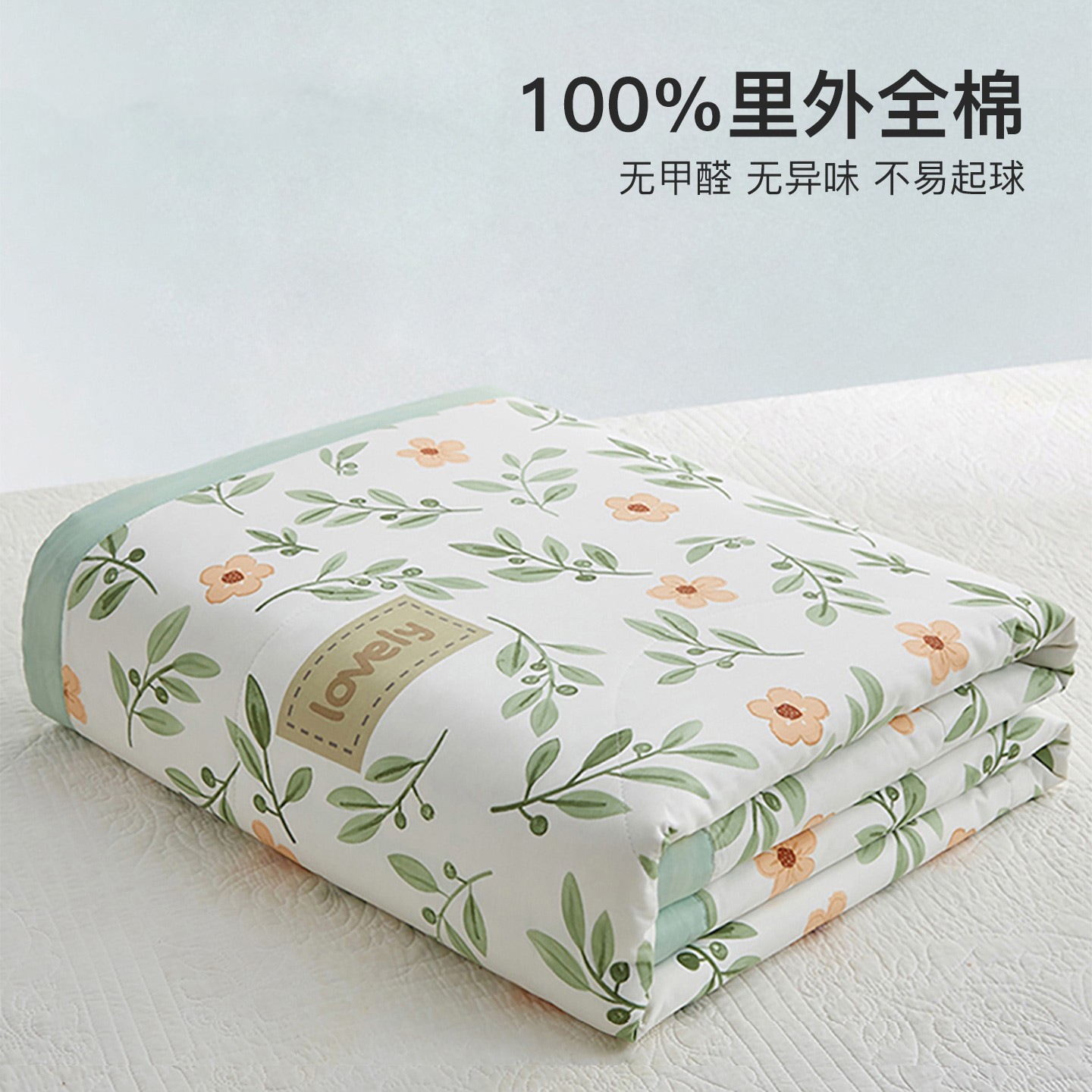 クラスaの母親と赤ちゃんxinjiang純綿の夏のキルトピュアコットンオールコットンエアコン夏のキルト薄キルトコアは洗濯機洗浄可能な5 2222222