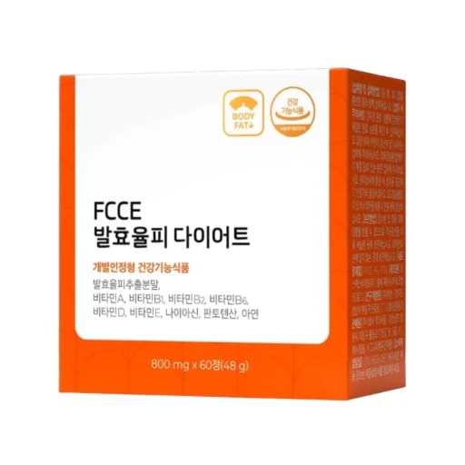 FCCE 発酵ユルピ ダイエット(800mg x 60C) 4週分 ダイエット停滞マシン 韓国食品 韓国俳優シンセギョンPick! /PHYTOTICS