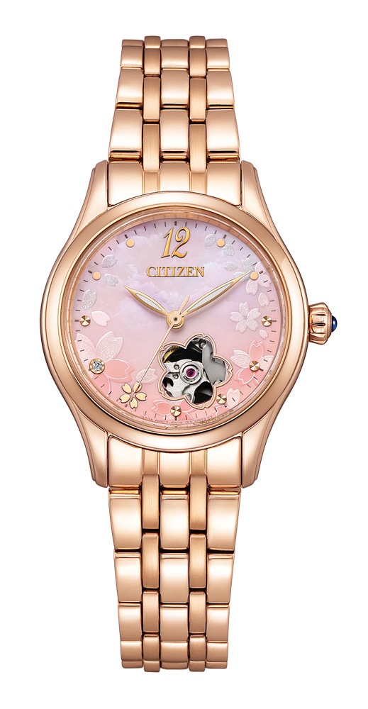 シチズン 【国内正規品】シチズンコレクション　オープンハート　限定モデル 自動巻き（手巻きつき）　レディースタイプ PR1042-82Y