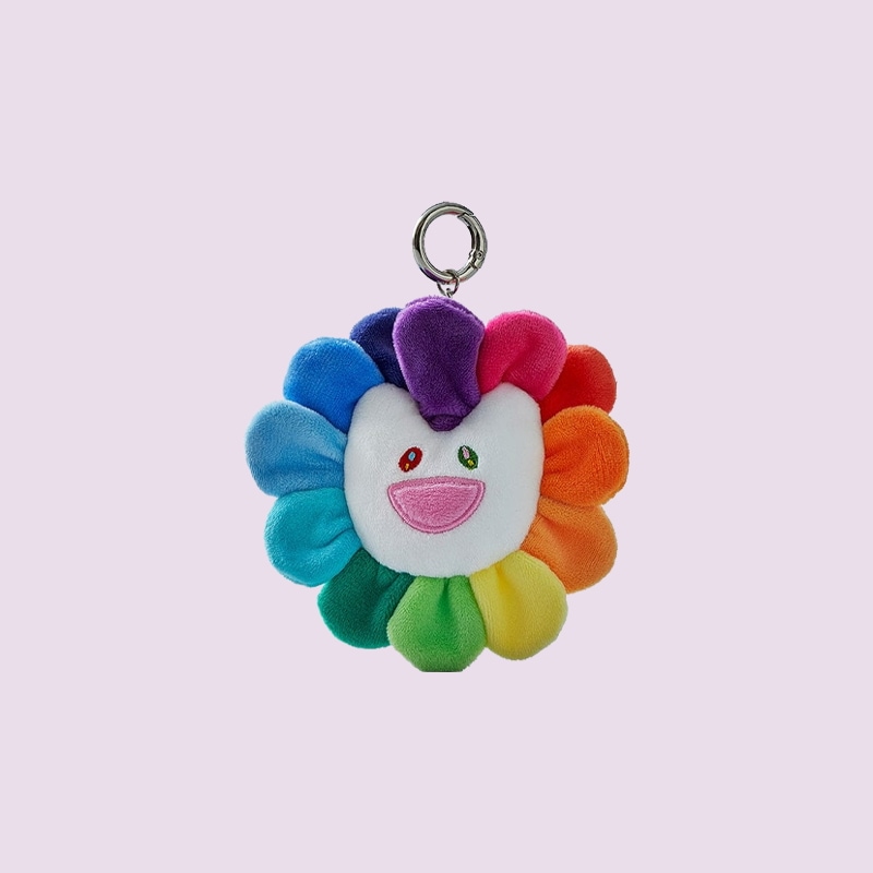NewJeans x Murakami Plush Keyring Flower 花の形 かわいいキーチェーン