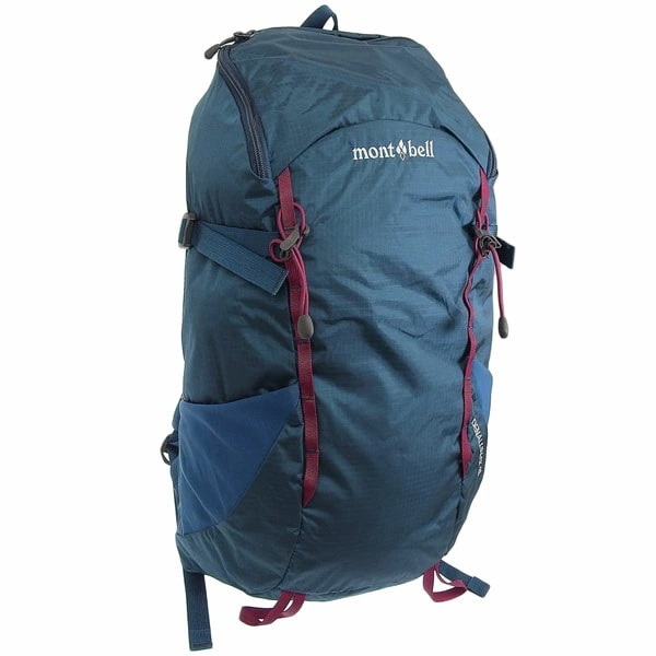 モンベル バッグ メンズ レディース リュックサック ナイロン ブルーグリーン ディナリ パック 20 Denali Pack 20 1133125DKMA mont-bell A4対応