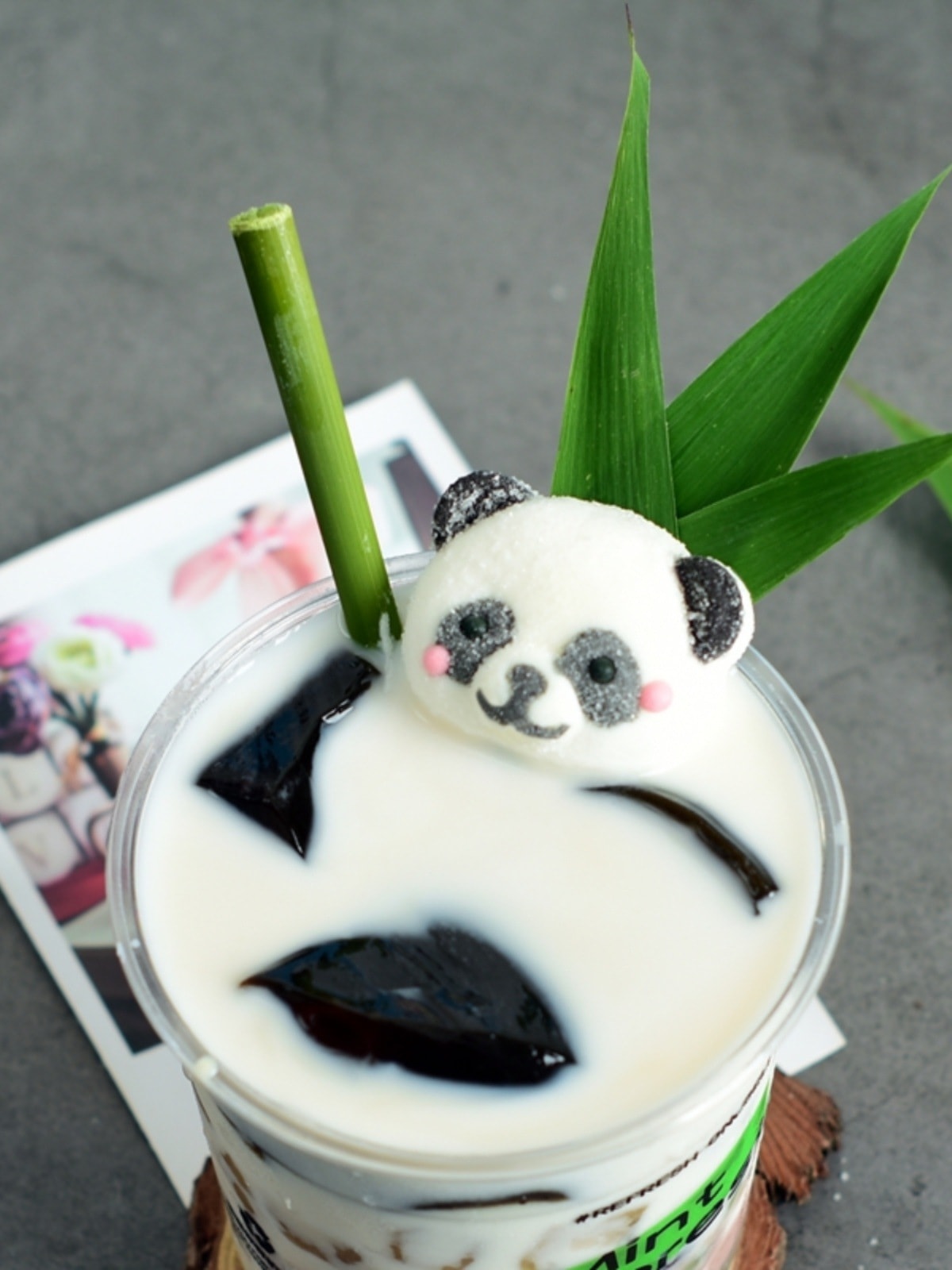 【2枚購入で 3oo円OFF】パンダマシュマロ Diy キャンディ子供用スナックかわいいグミアイシーパウダーコーヒー花のパンダマシュマロ