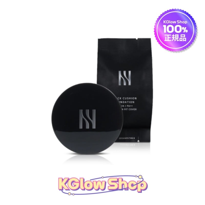 ブラッククッション ファンデーション 本品15g＋リフィル15gセット