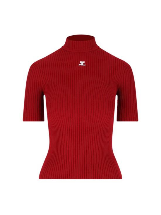 COURREGES Women Tops PERMPU026FI00014034 Red