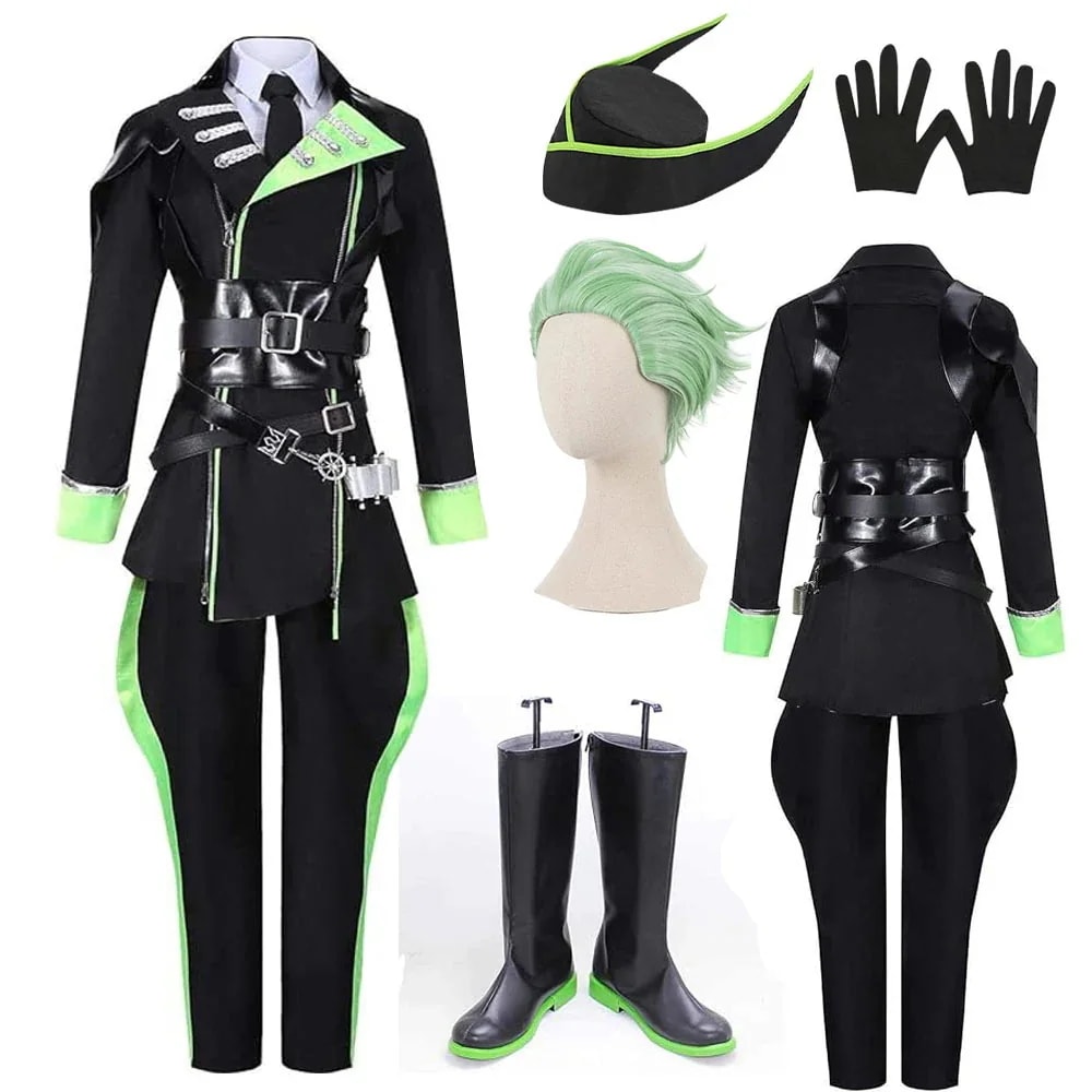 緊急SALE!!! 【全シリーズ発売中】 【値引き中】衣装 コスプレ シルバー 衣装 セベクジグボルトコスプレ 寮服 寮服 眠れる森美女 ディアソムニア寮 コスプレ ツイステ 衣装