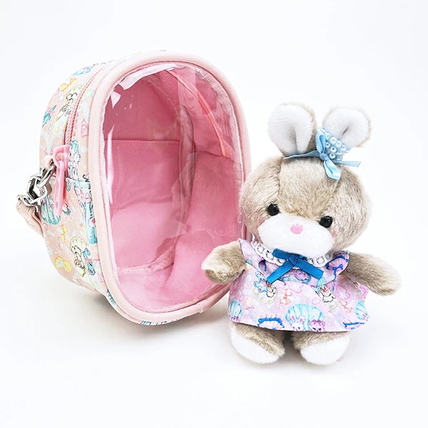 SWIMMER(スイマー) × 吉徳レトロ ミニ キャンディ ぬいぐるみ 衣装＆ポーチセット(ピンク)_4413-180621