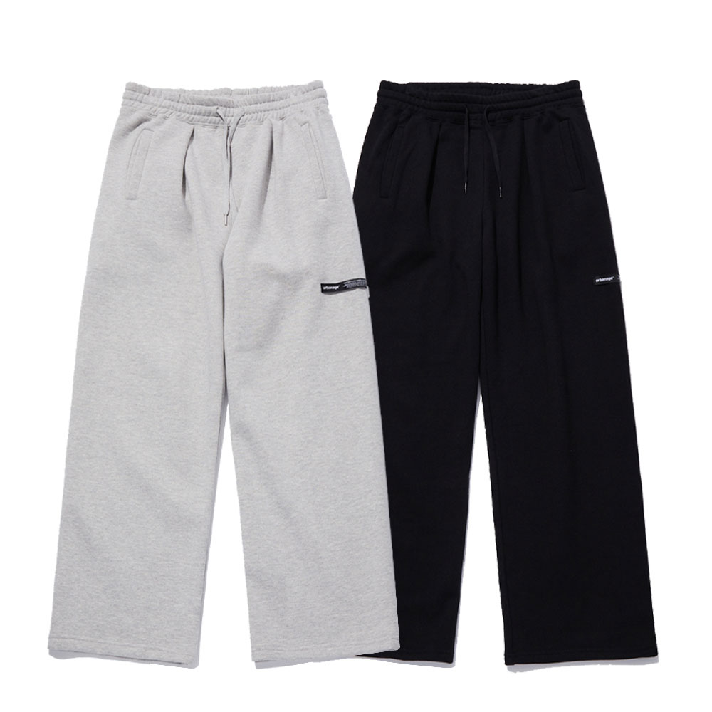 Urban One-Tuck Wide Sweatpants (2 Colors)