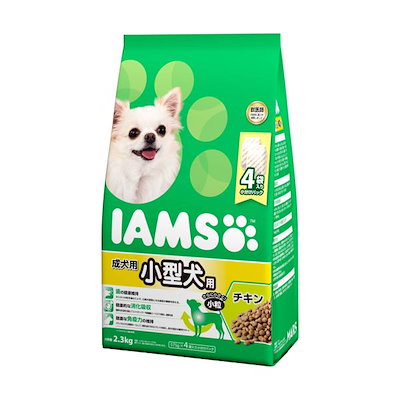 他サイト： ドッグフード　成犬用　小型犬用　チキン　小粒　２．３ｋｇ　正規品　ＩＡＭＳ　ＣＲＣ45―05―40―01―20の商品画像