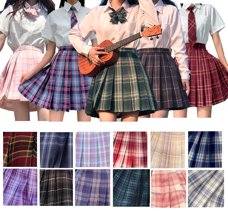 Qoo10] 女子高生 6点自由コーデ 制服セットアッ