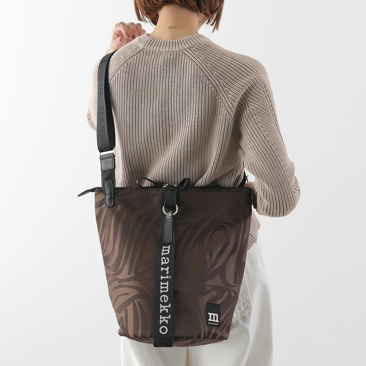 marimekko マリメッコ ショルダーバッグ All Day Bucket Jokuraita オール デイ バケット ヨクライタ 094613 レディース トートバッグ 鞄 880 【ts】