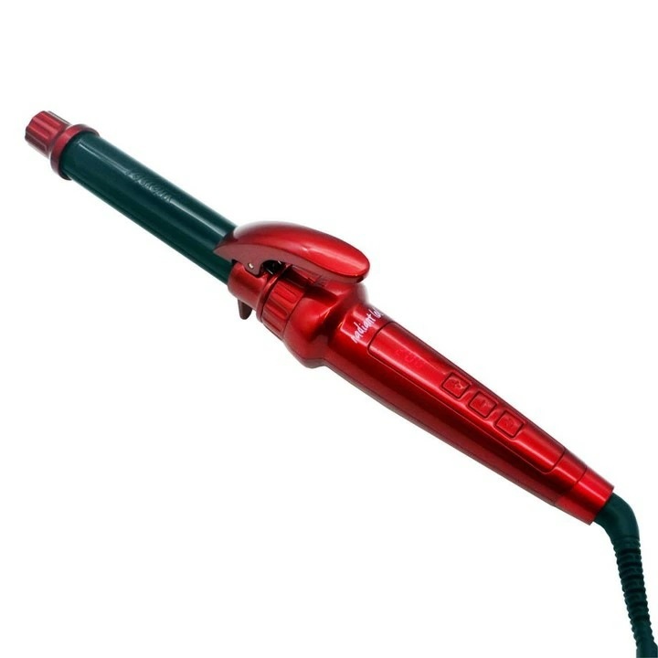 【正規代理店】シルクプレート カールアイロン ロル 32mm 26mm レッド radiant lol 本体 ヘッド ヘアアイロン プレート コテ シルクプロ ヘッド交換可能 2WAY