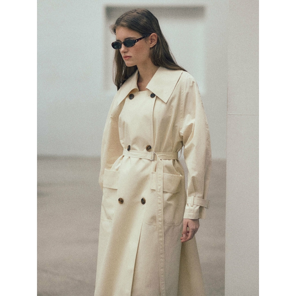 LOEUVRE(ロユーブル) ワイドカラートレンチコート SW3SR101 03