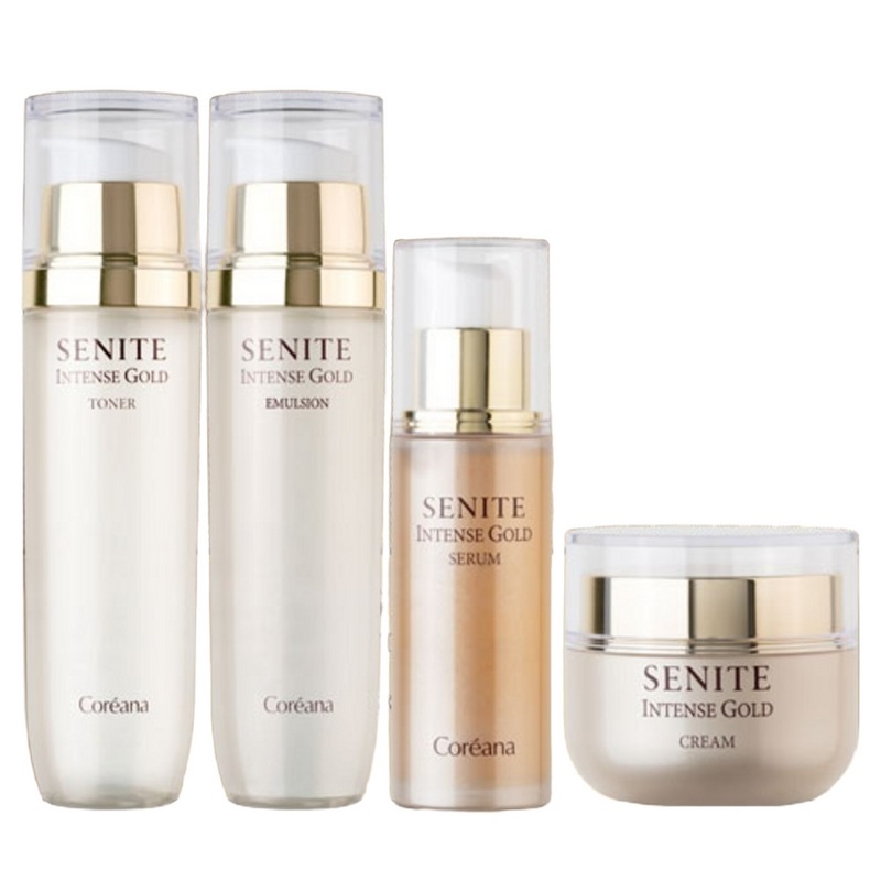 コリアナセニテインテンスゴールドスキンケア4種セット1セット