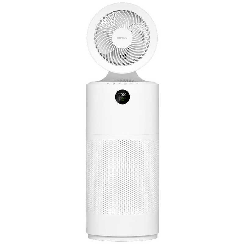 ACERPURE　空気清浄機 Acerpure cool サーキュレーター付き 2in1 空気清浄:27畳まで PM2.5対応 ホワイト　AC551-50W