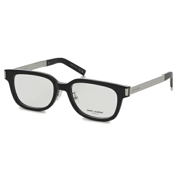 メガネ 眼鏡 アイウエア 51サイズ メガネフレーム ブラック メンズ レディース ユニセックス SAINT LAURENT PARIS SL727/J 001