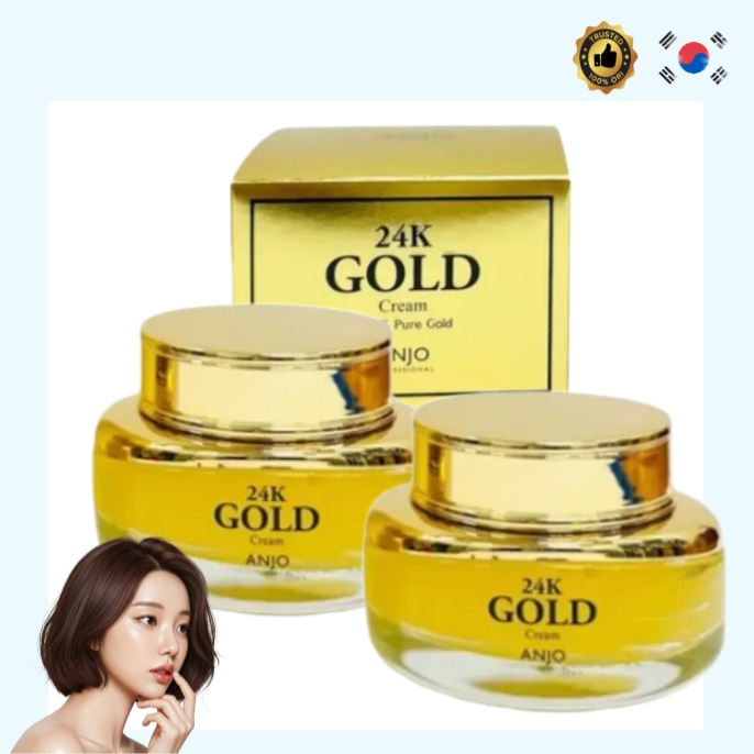 [韓国コスメ]プロフェッショナル24Kゴールドクリーム50g 1+1 肌バリア 水分 保湿 金エキス